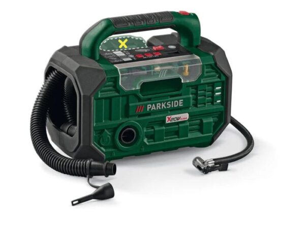 Compressor and Cordless Air Pump, Green